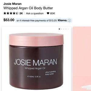 Josie Maran - Whipped Argan Oil